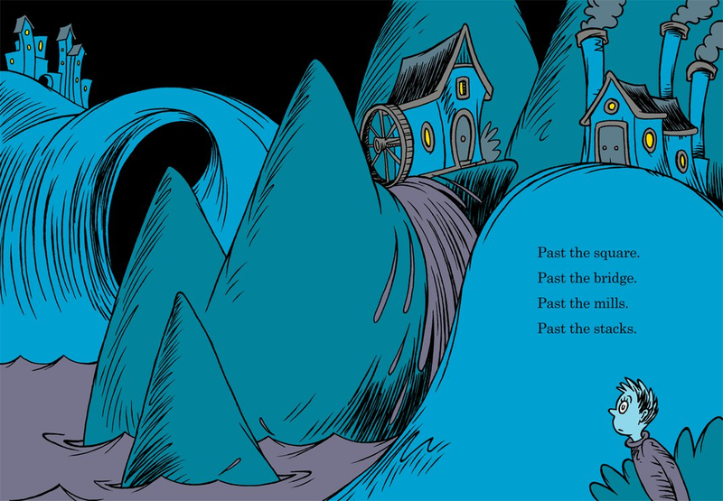 Illustration for article titled Nick Cave’s “Red Right Hand” gets a whimsical Dr. Seuss makeover